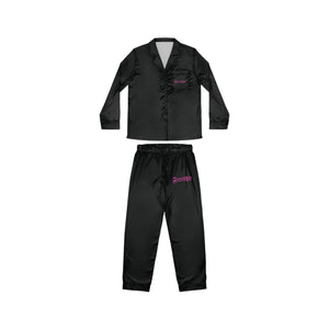 Freestyle Black Women's Satin Pajamas