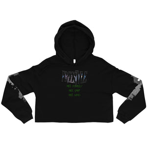 Freestyle Women's In The Woods Crop Hoodie